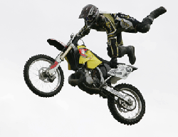 Competitor in the Suzuki Extreme Air Team competition.