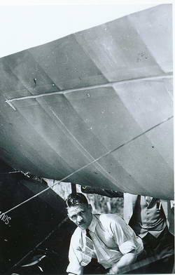 Inspecting the damage - 8/1/1931