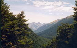 View from the top of the Pass