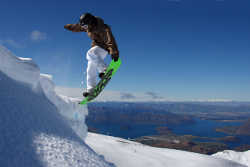 Freeriding at Treble Cone