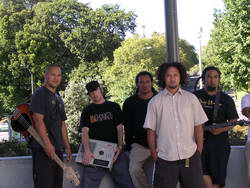 Featured band Kora playing at Cheap as Chips 2006