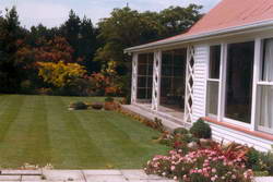 The house and garden after five years