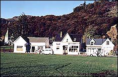 Old buildings opposite the recreation ground