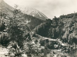 A section of the road between Arthur�s Pass and Otira