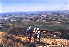 Members on a field excursion