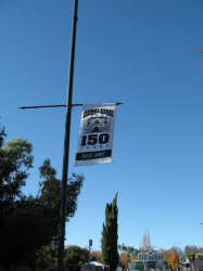 150 year banner
