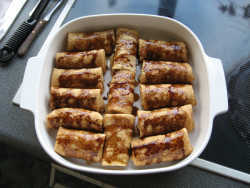 Crepes with Apple and Almond