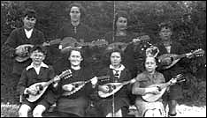 The Irwell mandolin band