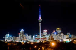 The Sky Tower � a dazzling example of energy  efficiency across Auckland.
