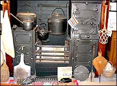 The stove from the Leech family