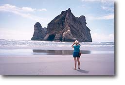 Wharariki Beach