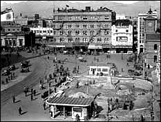 Cathedral Square in the early 1930s