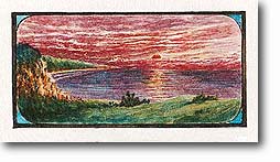 Sunset painting