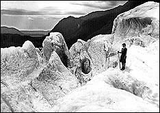Jean Maclachlan on Franz Joseph Glacier